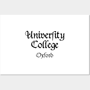 Oxford University College Medieval University Posters and Art